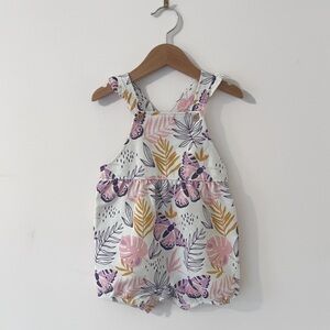 EUC Girls Thick Foliage Bubble Romper